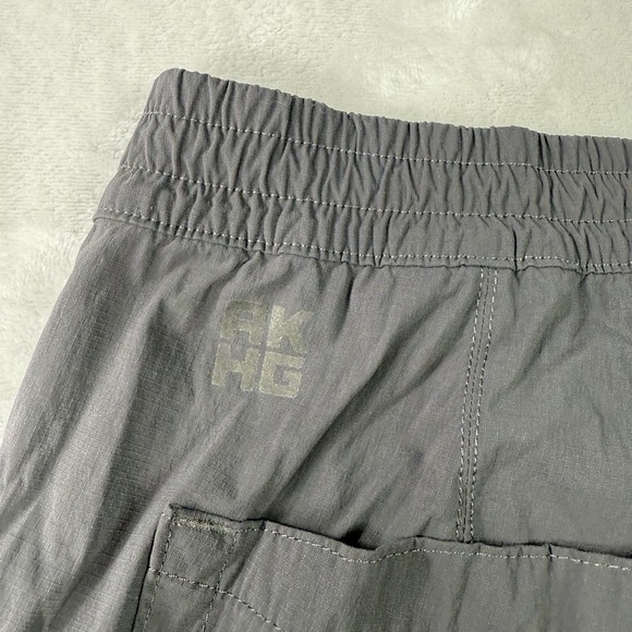 Alaskan Hardgear Pants Womens 12 Gray Straight Leg Rip Stop Gorpcore Stretch - Picture 5 of 13